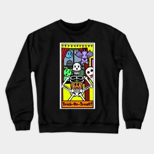 Halloween Tarot Friends Crewneck Sweatshirt